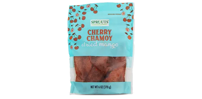 Cherry Chamoy Mango in a bag