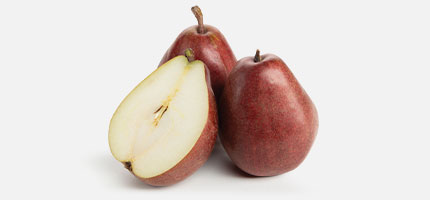 Red danjou pears