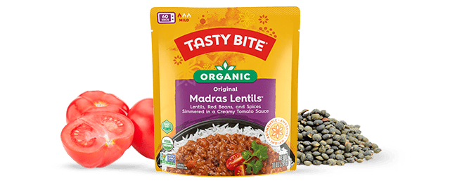 Madras Lentils package